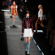 A model wears a creation for Louis Vuitton's Spring/Summer 2015 ready-to-wear fashion collection presented in Paris, France, Wednesday, Oct. 1, 2014. (AP Photo/Francois Mori)